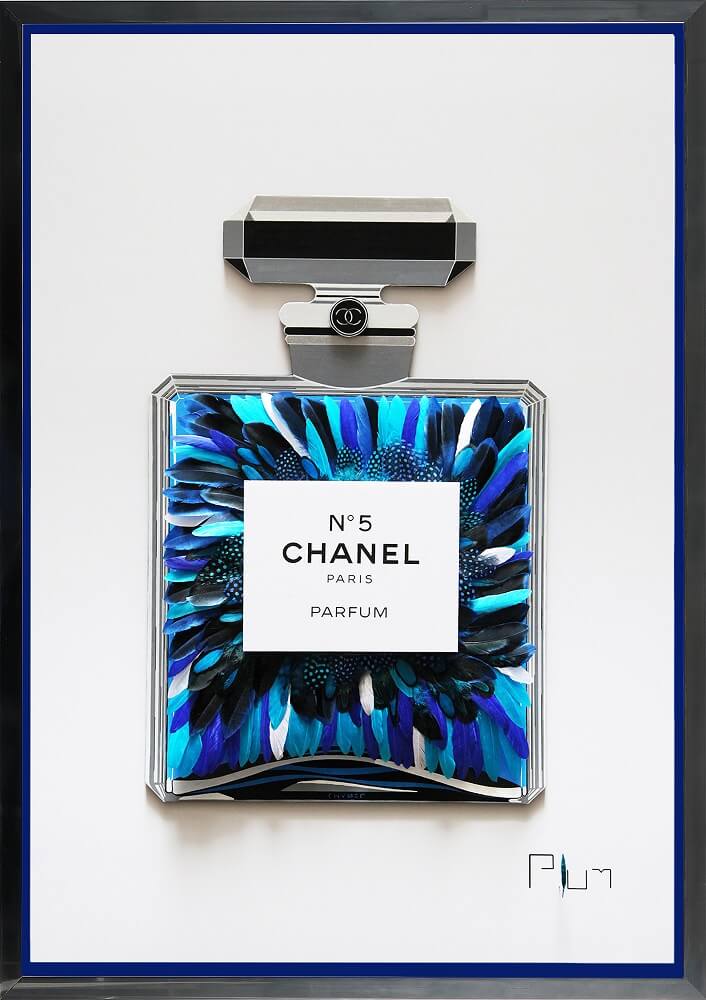 Tribute to Karl Lagerfeld - Plum