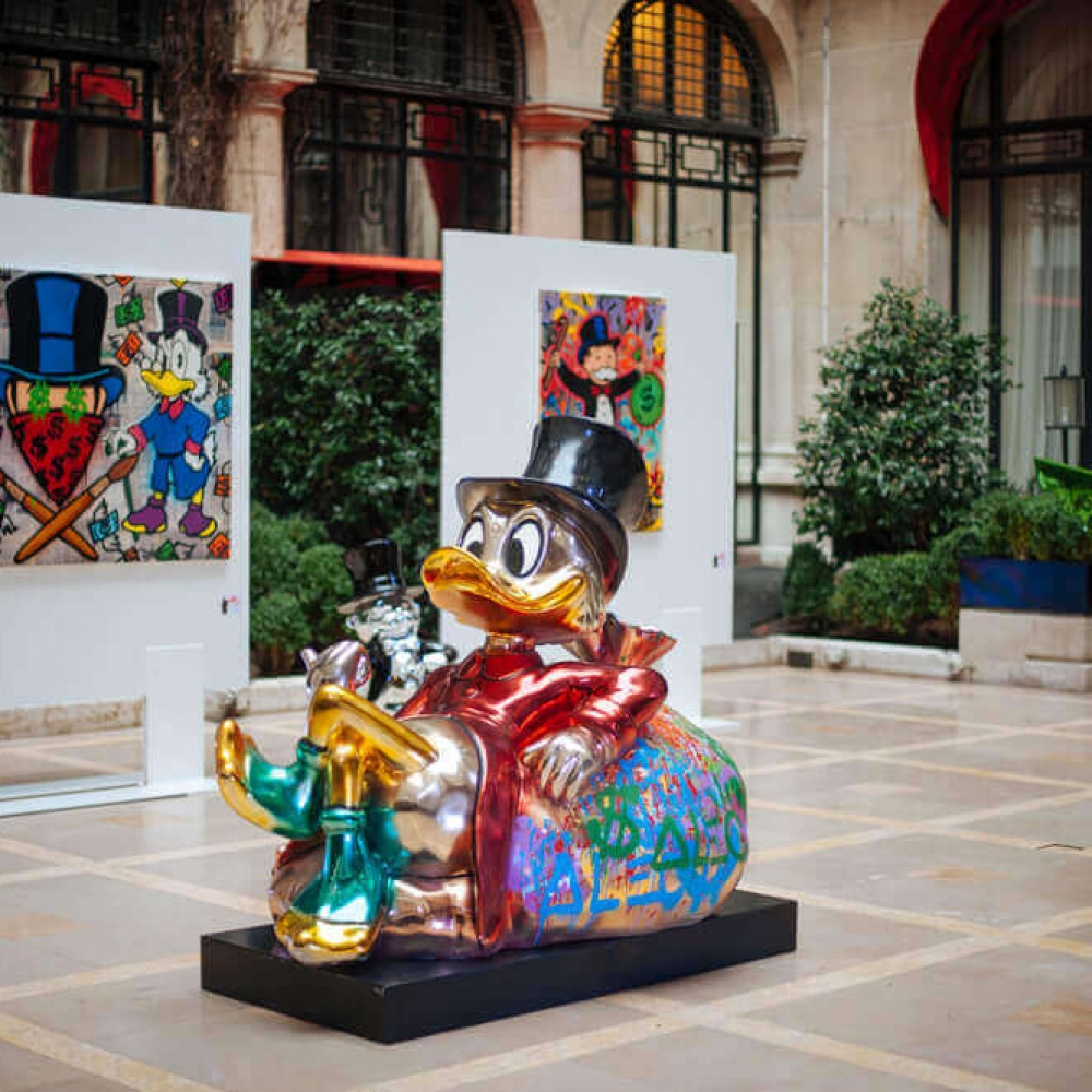 Eden Fine Art - Alec Monopoly - Plaza Athénée